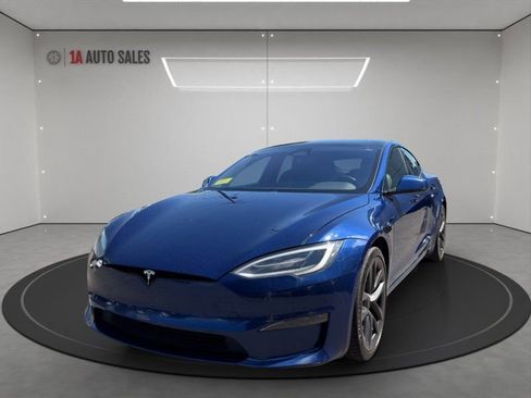 Used 2021 Tesla Model S Plaid AWD/4WD image 1