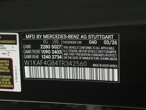 New 2026 Mercedes-Benz C 300 Sedan image 12
