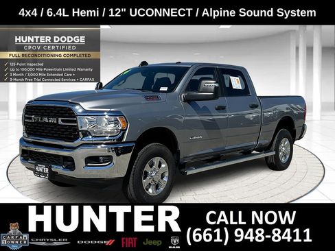 Certified 2024 RAM 3500 Big Horn w/ Heated Seats & Wheel Group AWD/4WD image 1