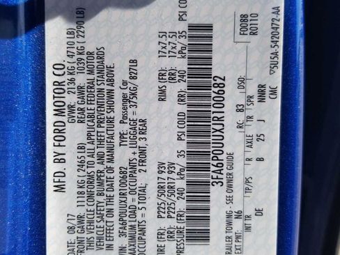 Used 2018 Ford Fusion S image 14