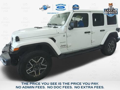 Used 2024 Jeep Wrangler Unlimited Sahara AWD/4WD image 1