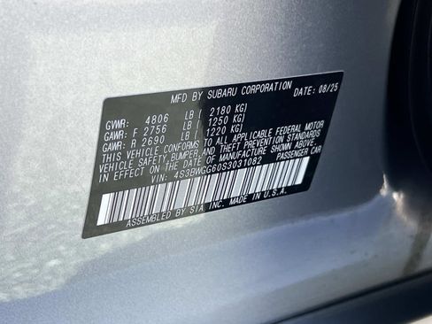 Certified 2025 Subaru Legacy Sport image 35