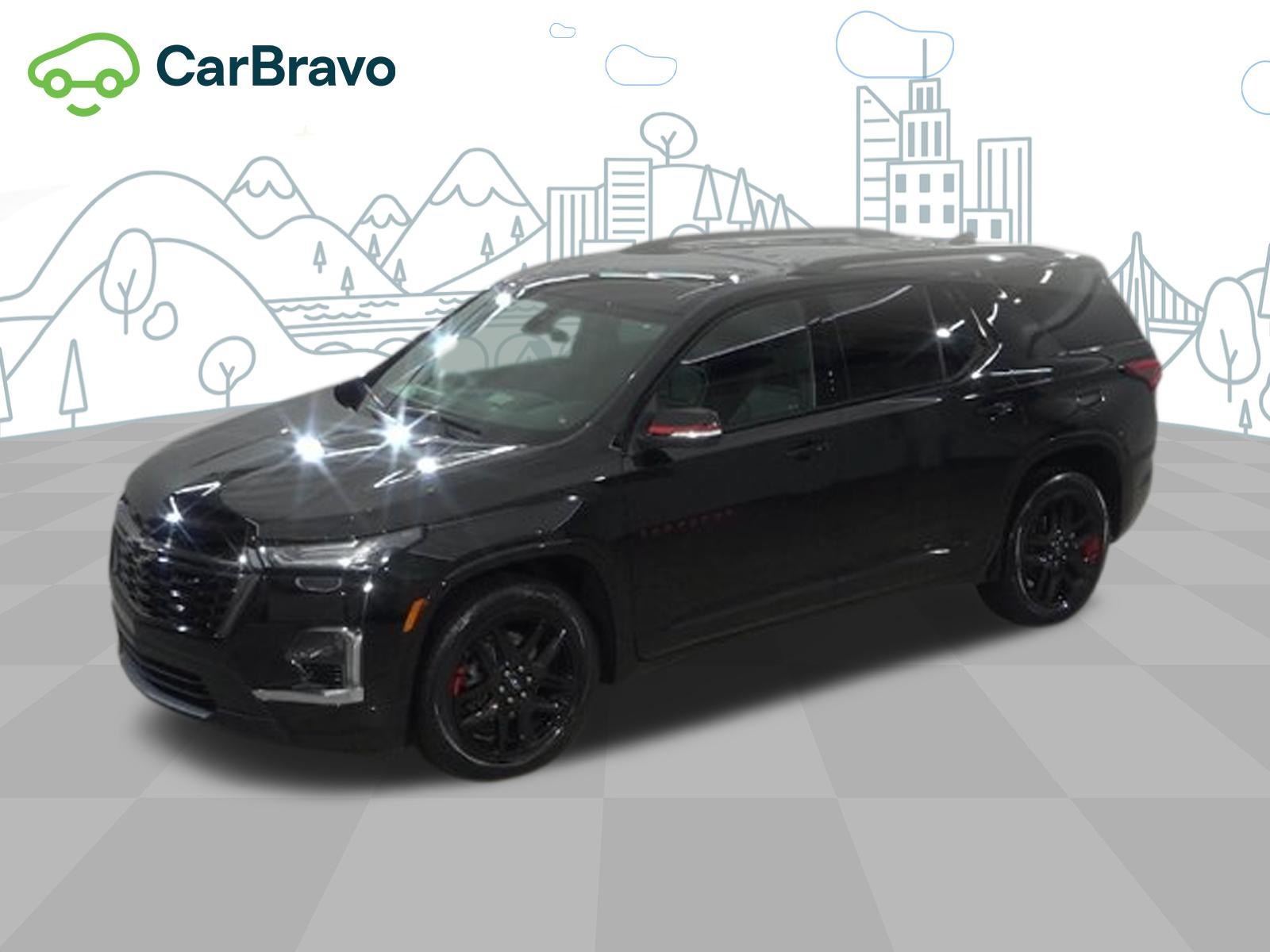 Certified 2023 Chevrolet Traverse Premier w/ Redline Edition AWD/4WD image 1
