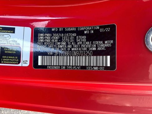 Used 2022 Subaru BRZ Premium image 31