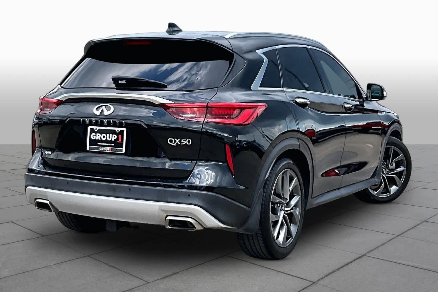 Used 2021 INFINITI QX50 Autograph w/ Premium White Leather Package AWD/4WD image 13