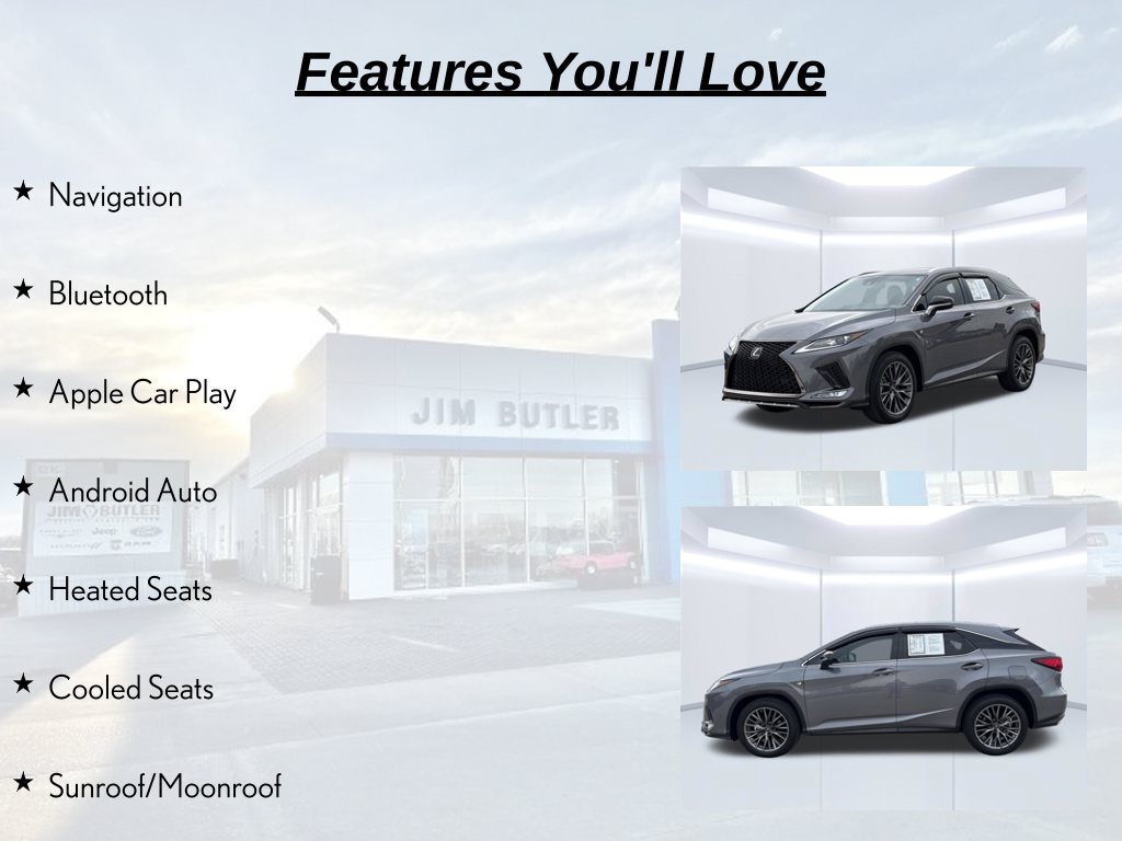 Used 2022 Lexus RX 350 F Sport w/ Accessory Package AWD/4WD image 10