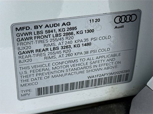 Used 2021 Audi Q5 e Prestige image 34