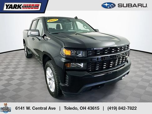 Used 2021 Chevrolet Silverado 1500 Custom AWD/4WD image 1