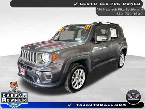 Used 2021 Jeep Renegade Limited w/ Sun & Sound Group AWD/4WD image 1