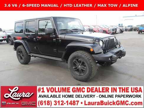 Used 2017 Jeep Wrangler Unlimited Sahara image 1