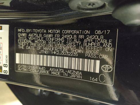 Used 2018 Toyota Camry LE FWD image 33