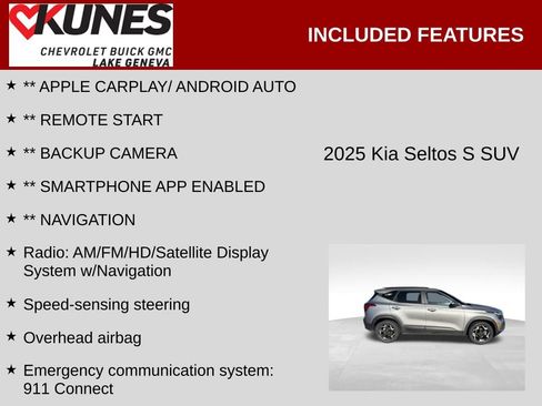 Used 2025 Kia Seltos S image 2