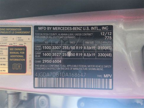 Used 2013 Mercedes-Benz ML 550 ML 550 w/ Premium 1 Pkg image 33