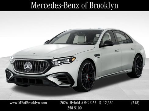 New 2026 Mercedes-Benz E 53 AMG e 4MATIC Sedan image 1