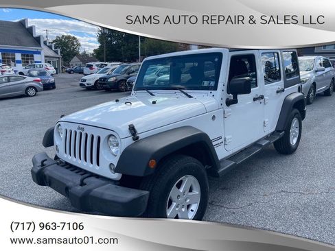 Used 2017 Jeep Wrangler Unlimited Sport w/ Quick Order Package 24S image 1