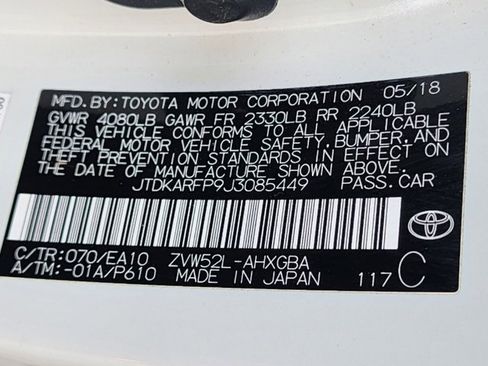 Used 2018 Toyota Prius Prime Advanced image 33