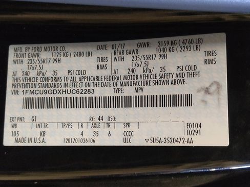 Used 2017 Ford Escape SE image 33