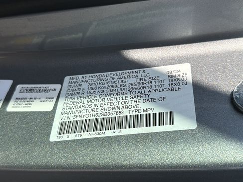 Used 2025 Honda Pilot TrailSport image 30