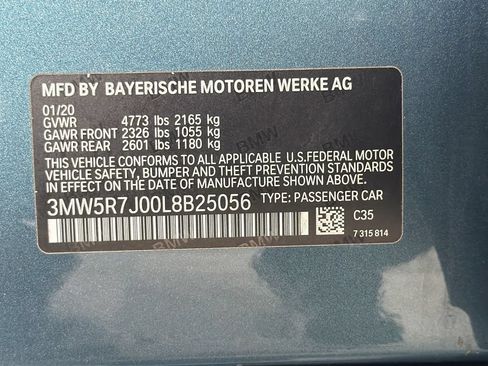 Used 2020 BMW 330i xDrive Sedan w/ Premium Package AWD/4WD image 34