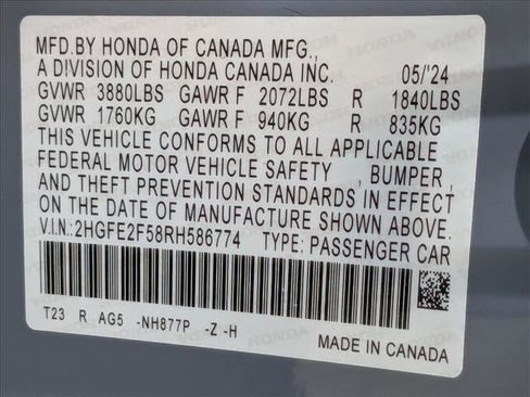 Used 2024 Honda Civic Sport image 23