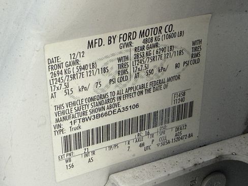 Used 2013 Ford F350 XL w/ Skid Plate Pkg AWD/4WD image 21