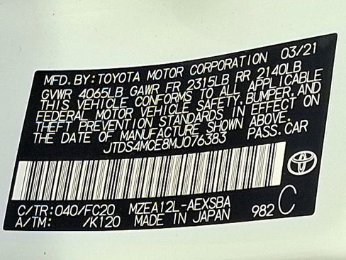 Used 2021 Toyota Corolla SE image 24