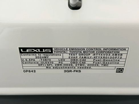 Used 2024 Lexus ES 350 F Sport w/ Accessory Package (Z1) FWD image 52