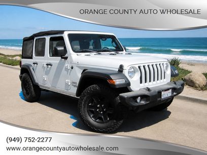 Used 2018 Jeep Wrangler Unlimited Sport S