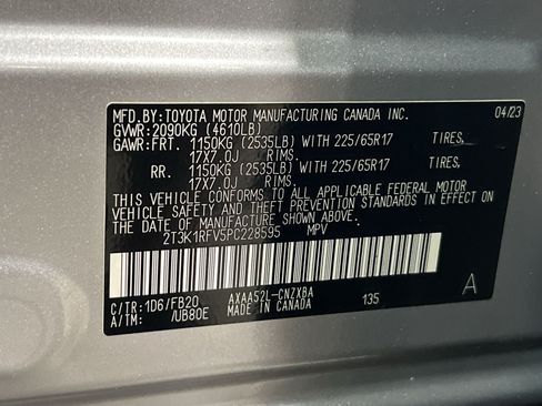 Used 2023 Toyota RAV4 LE FWD image 30