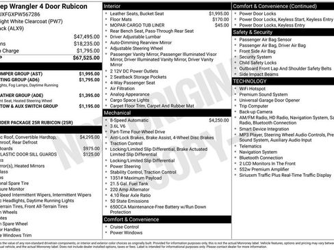 Used 2023 Jeep Wrangler Unlimited Rubicon w/ Steel Bumper Group AWD/4WD image 10
