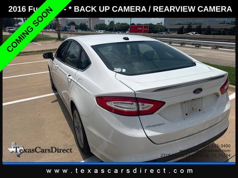 Used 2016 Ford Fusion S w/ Equipment Group 101A FWD image 2