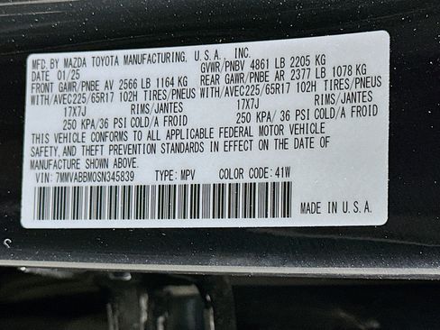 Used 2025 MAZDA CX-50 AWD 2.5 S w/ Preferred Package image 12