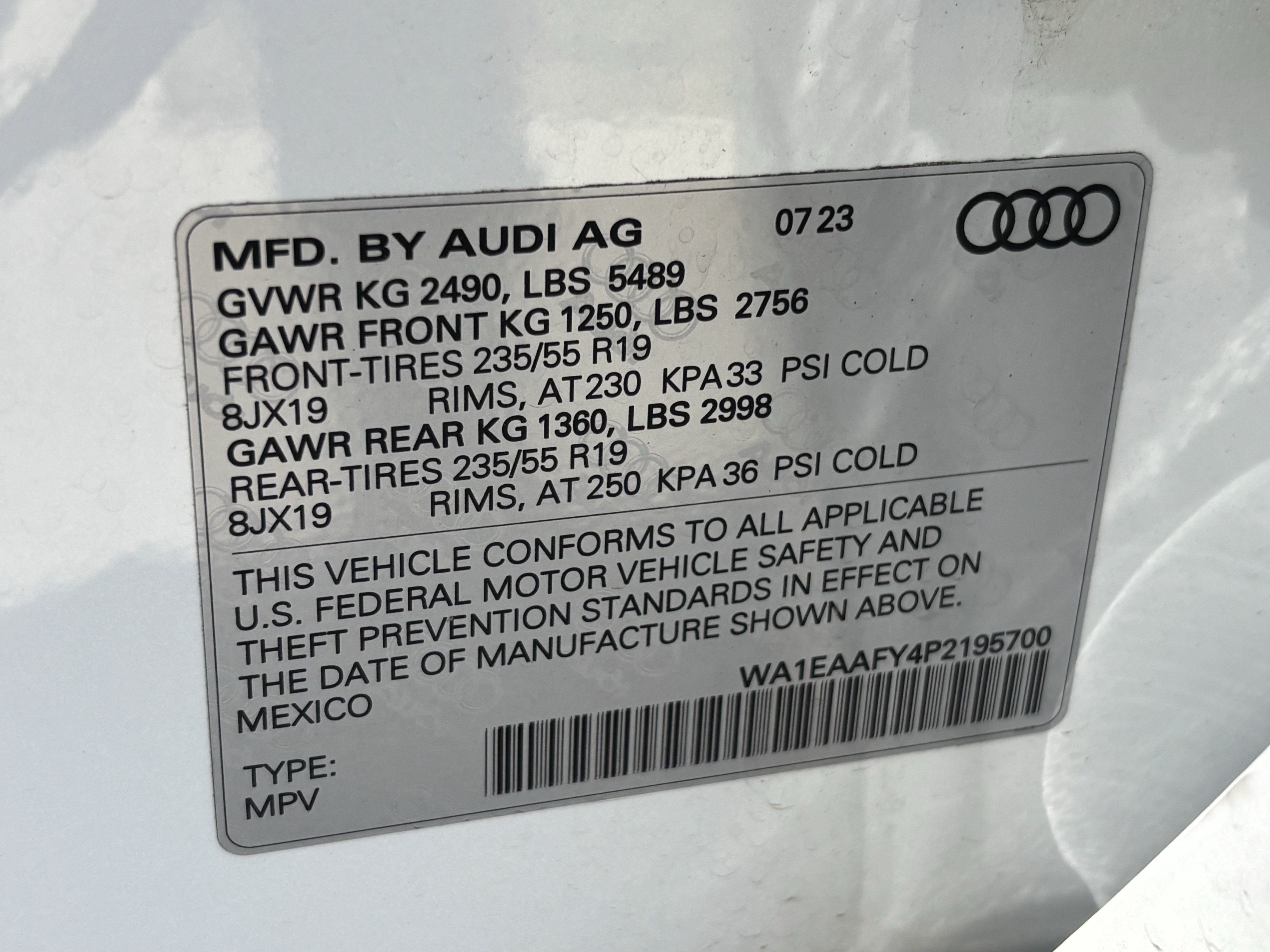 Used 2023 Audi Q5 2.0T Premium Plus w/ Premium Plus Package AWD/4WD image 37