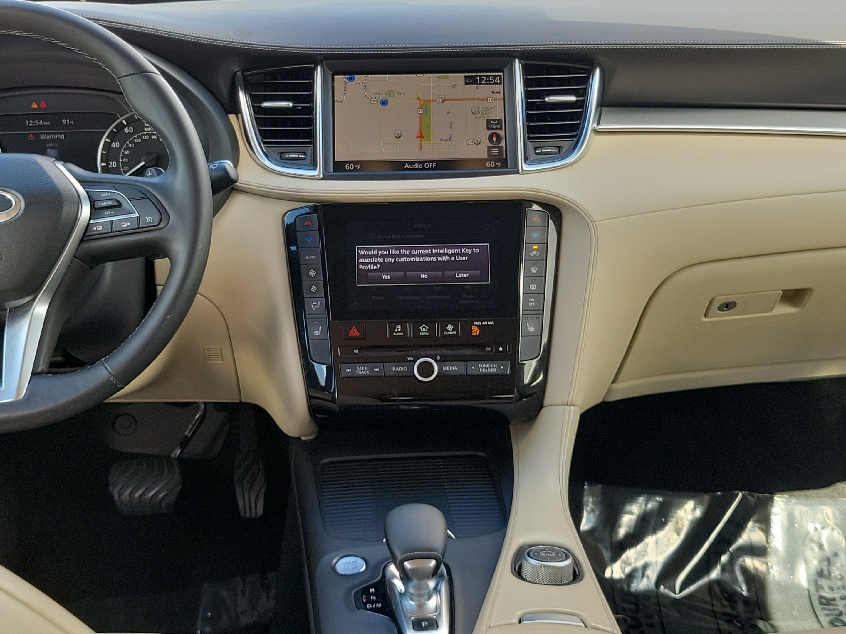 Used 2020 INFINITI QX50 Luxe w/ Navigation Package FWD image 10