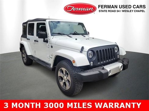 Certified 2017 Jeep Wrangler Unlimited Sahara w/ Connectivity Group image 1