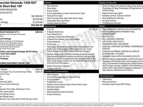 Used 2021 Chevrolet Silverado 1500 RST w/ Z71 Off-Road Package image 5