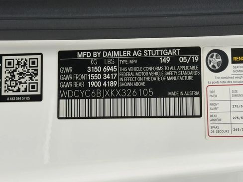 Used 2019 Mercedes-Benz G 550 image 54