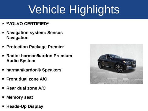 Certified 2023 Volvo XC60 B5 Ultimate w/ Protection Package Premier image 4