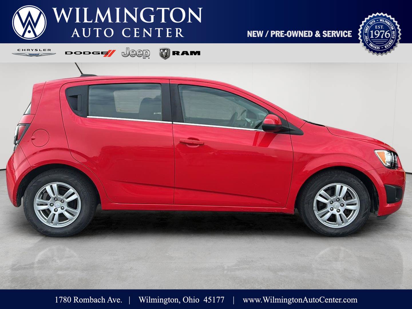 Used 2016 Chevrolet Sonic LT FWD image 1