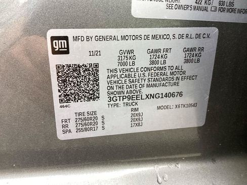 Used 2022 GMC Sierra 1500 AT4 w/ AT4 Premium Package AWD/4WD image 10