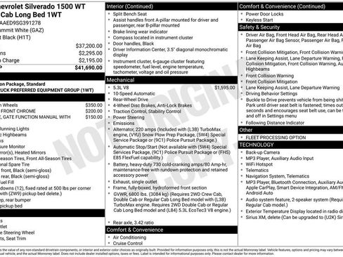 Used 2025 Chevrolet Silverado 1500 W/T RWD image 2