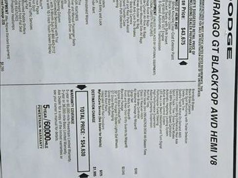 New 2026 Dodge Durango GT AWD/4WD image 17