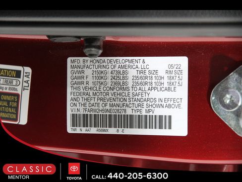 Used 2022 Honda CR-V EX image 23