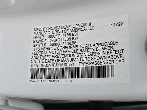 Used 2022 Honda Accord Sport image 34