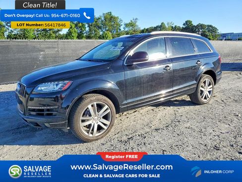 Used 2015 Audi Q7 3.0T Premium Plus w/ Premium Plus Package AWD/4WD image 1