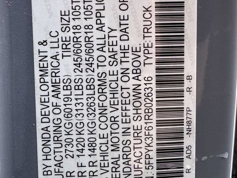 Used 2024 Honda Ridgeline TrailSport image 33