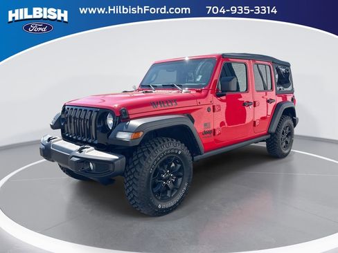Used 2021 Jeep Wrangler Unlimited Sport AWD/4WD image 1
