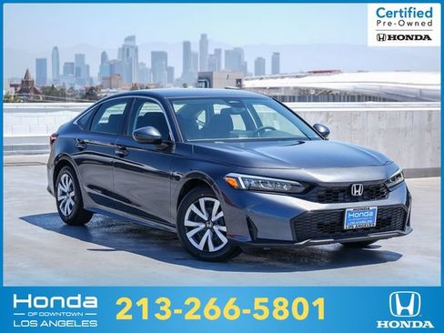 Certified 2025 Honda Civic LX image 1