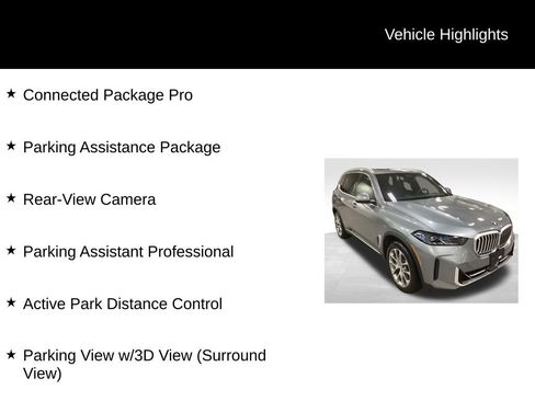 Used 2025 BMW X5 xDrive40i w/ Parking Assistance Package image 5