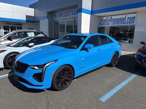 Used 2023 Cadillac CT4 V w/ Navigation Package AWD/4WD image 1